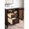 James Martin Vanities Addison 30in Single Vanity, Mid-Century Acacia w/ 3 CM Carrara White Top E444-V30-MCA-3CAR - alternate 2